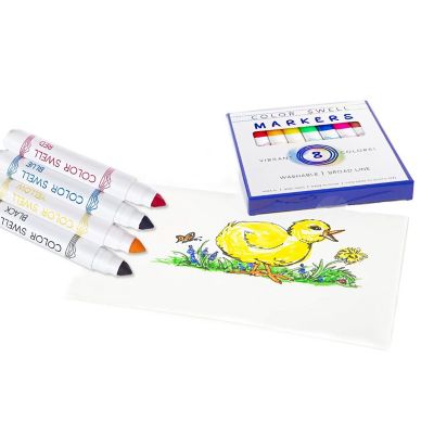 Color Swell Broad Line Markers, 4 Packs Image 3