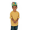 Color Your Own 100th Day of School Crowns - 12 Pc. Image 1