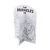 Color Your Own 3D Miracles of Jesus Scenes - 12 Pc. Image 1