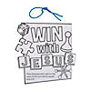 Color Your Own Acts 2:21 Board Game VBS Signs - 12 Pc. Image 2