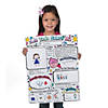 Color Your Own All About Me Spanish Posters - 30 Pc. Image 2