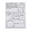 Color Your Own All About My Summer Posters - 30 Pc. Image 1