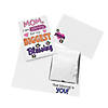 Color Your Own Biggest Blessing Mother&#8217;s Day Cards - 12 Pc.  Image 1