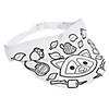 Color Your Own Camp Visors - 12 Pc. Image 1