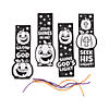 Color Your Own Christian Pumpkin Fuzzy Bookmarks - 12 Pc. Image 2