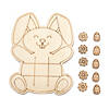 Color Your Own Easter Bunny Tic-Tac-Toe Kits - 12 Pc. Image 1