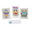 Color Your Own Faith Father&#8217;s Day Cards - 12 Pc. Image 1