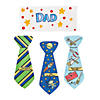 Color Your Own Father&#8217;s Day Tie-Shaped Cards - 12 Pc. Image 1