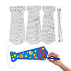 Color Your Own Father&#8217;s Day Ties - 12 Pc. Image 1