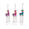 Color Your Own Fiesta Llama Wind Chimes - 12 Pc. Image 1