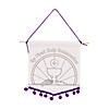 Color Your Own First Communion Banners with Pom-Pom Trim - 12 Pc. Image 1
