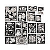 Color Your Own Fuzzy Poster Assortment - 24 Pc. Image 1