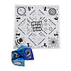 Color Your Own Happy New Year Paper Fortune Teller Games - 12 Pc. Image 1