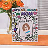 Color Your Own It&#8217;s All About My Mom Giant Mother&#8217;s Day Cards - 12 Pc. Image 2