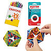 Color Your Own Kaleidocycles with Crayons for 24 Image 1