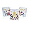 Color Your Own Medium Nativity Gift Bags - 12 Pc. Image 1
