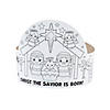 Color Your Own Nativity Crowns - 12 Pc. Image 1