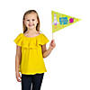 Color Your Own Outer Space VBS Pennant Flags - 12 Pc. Image 2