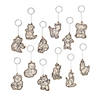 Color Your Own Pajama Crew Collectable Keychains - 12 Pc. Image 1