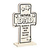 Color Your Own Religious Father's Day Cross Stand-Ups - 12 Pc. Image 1