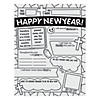 Color Your Own Religious Happy New Year Posters - 30 Pc. Image 1