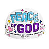 Color Your Own Religious Peace of God Crowns - 12 Pc. Image 1