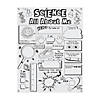 Color Your Own Science All About Me Posters - 30 Pc. Image 1