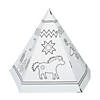 Color Your Own Teepee Playhouse Image 2