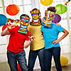 Color Your Own Tiki Masks - 12 Pc. Image 2