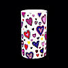 Color Your Own Valentine Heart Luminaries with Tea Lights - 12 Pc. Image 2