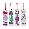 Color Your Own Valentine&#8217;s Day Bookmarks - 12 Pc. Image 1