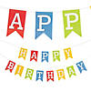 Colorful Happy Birthday Pennant Banner Image 1