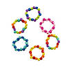 Colorful Seed Bead Rings - 24 Pc. Image 1