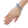 Colorful Stretchy Phone Cord Bracelets - 12 Pc. Image 1