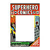 Comic Superhero Photo Booth Frame Image 1