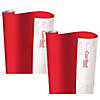 Con-Tact Brand Creative Covering Adhesive Covering, Red, 18" x 16 ft, 2 Rolls Image 1