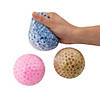 Confetti Gel Bead Squeeze Balls - 12 Pc. Image 1