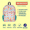Confetti Peach 16 Inch Backpack Image 1