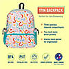 Confetti Peach 17 Inch Backpack Image 1