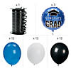 Congrats Graduation Blue Balloon Bouquet - 40 Pc. Image 1