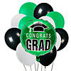Congrats Graduation Green Balloon Bouquet - 52 Pc. Image 1