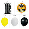 Congrats Graduation Yellow Balloon Bouquet - 40 Pc. Image 1
