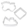 Construction and Train 6 Piece Cookie Cutter Set Image 1