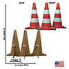 Construction Cone Life-Size Cardboard Stand-Ups Image 2