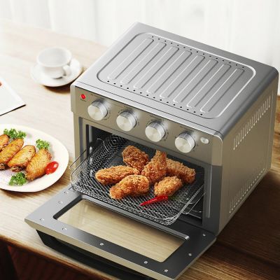 Costway 7-in-1 Air Fryer Toaster Oven 19 QT Dehydrate Convection Ovens w/ 5 Accessories Image 3