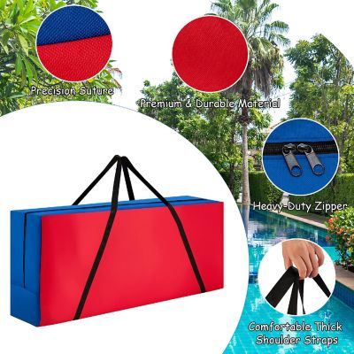 Costway Giant 4 in A Row Storage Bag Carrying Bag for Jumbo 4-to-Score Game Set Only Bag Image 2