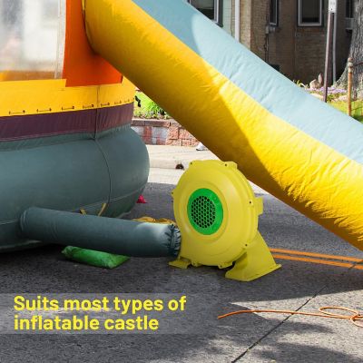 Costway Inflatable Bounce House Blower 1100W 1.5HP Air Pump Commercial Castle Slide Fan Image 2