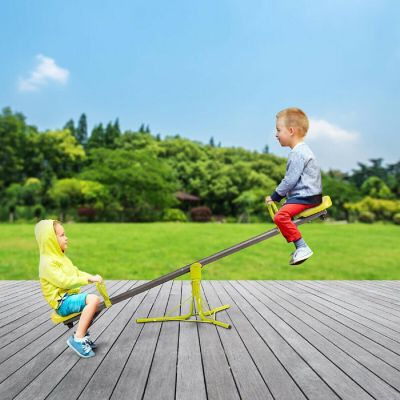 Costway Kids 360 Degree Rotation Seesaw Teeter Totter Outdoor Play Set Toy Image 2