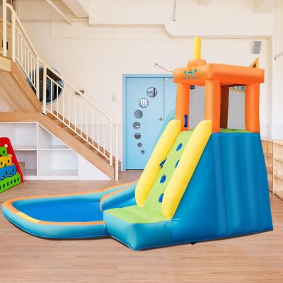 Costway  Kids Bounce House Castle Splash Water Pool Without Blower Image 3