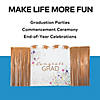 Cottagecore Graduation Garden Congrats Grad Backdrop Decorating Kit - 7 Pc. Image 2